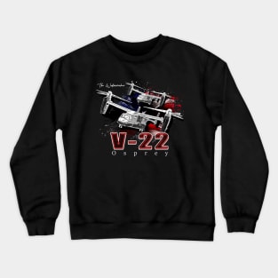 V-22 Osprey Hybrid Aircraft Crewneck Sweatshirt